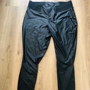 Simply Vera Wang faux leather pants